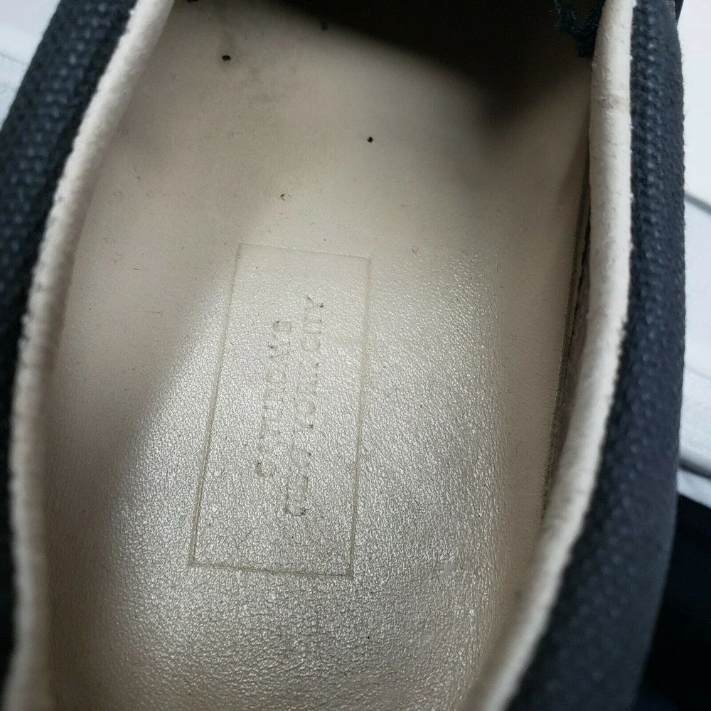 Saturdays NYC Men's Vass‎ Slip on Sneakers Black White Size 6
